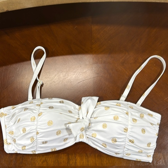 LILLY PULITZER Cassia Ruffle Bikini Top Size 10 in excellent preowned condition - Picture 1 of 10